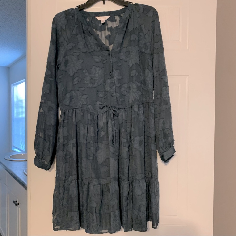 Lauren Conrad delicate peasant dress